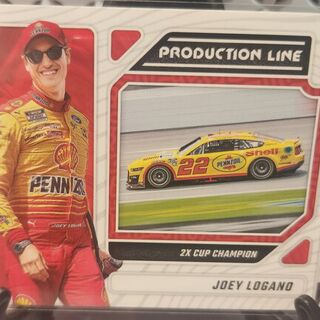 Joey Logano #16 2024 Panini Donruss NASCAR Production Line