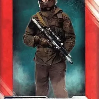 Topps Star Wars: The Last Jedi 2017 - Resistance Soldier #50