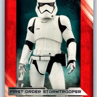 Topps Star Wars: The Last Jedi 2017 - First Order Stormtrooper #9