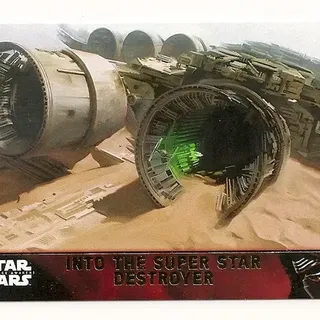 Topps Star Wars: The Force Awakens 2015 - Into The Super Star Destroyer #95