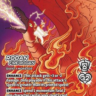 Godzilla: Reign Of Kaiju - Rodan, Fire Rodan (Alternate Art)