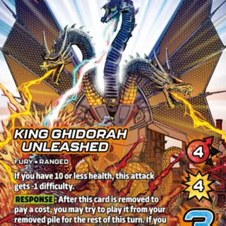Godzilla: Reign Of Kaiju - King Ghidorah Unleashed #136/186