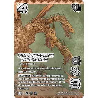Godzilla: Reign Of Kaiju - King Ghidorah Unleashed (Alternate Art) #221/186