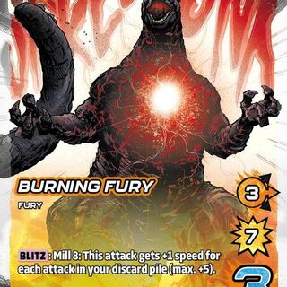 Godzilla: Reign Of Kaiju - Burning Fury #115/186