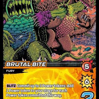Godzilla: Reign Of Kaiju - Brutal Bite #113/186
