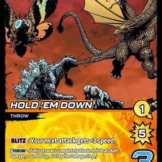 Godzilla: Reign Of Kaiju - Hold 'Em Down #39/186