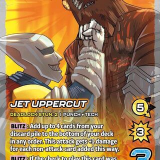 Godzilla: Reign Of Kaiju - Jet Uppercut #134/186