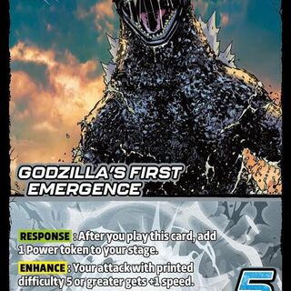 Godzilla: Reign Of Kaiju - Godzilla's First Emergence #177/186