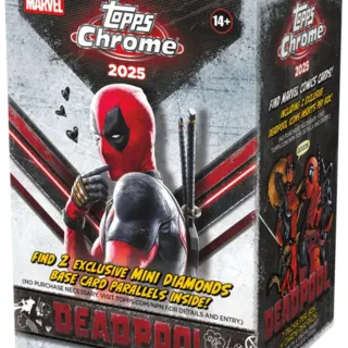 2025 Topps Chrome Marvel Deadpool - Value Box -