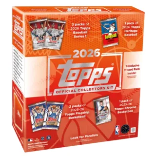 2026 Topps Collector Kit Basketball & Baseball -