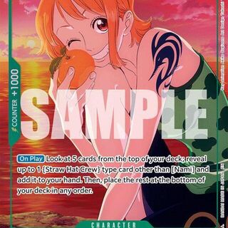 Nami [Alternate Art] EB02-017 One Piece Extra Booster Anime 25th Collection
