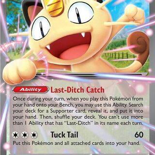 Pokemon TCG: Meowth EX 62/88