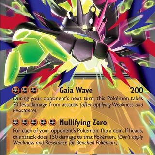 Pokemon TCG: Mega Zygarde EX 47/88
