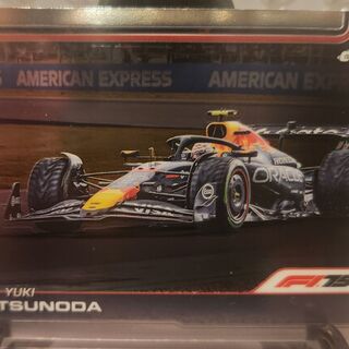 Yuki Tsunoda  #74 2025 Topps Chrome Formula 1