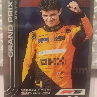 Lando Norris [Refractor] #127 2025 Topps Chrome Formula 1