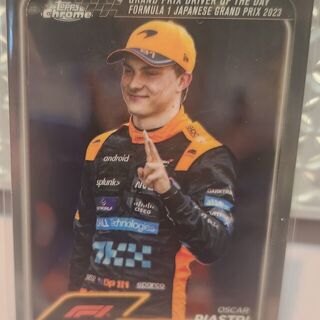 Oscar Piastri [Refractor] #174 2024 Topps Chrome Formula 1