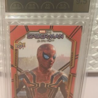 2023 Upper Deck Spider-Man No Way Home - #E-1 Tom Holland as Spiderman PCG Graded 9.5 Gem Mint