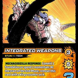 Godzilla: Reign Of Kaiju - Integrated Weapons #132/186