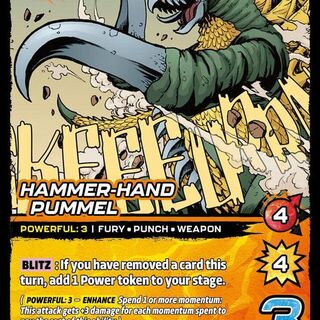 Godzilla: Reign Of Kaiju - Hammer Hand Pummel #130/186