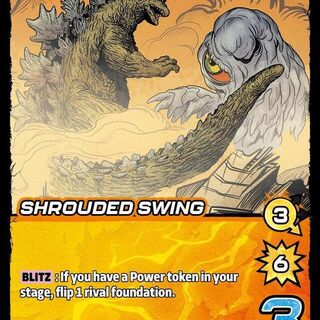 Godzilla: Reign Of Kaiju - Shrouded Swing #40/186