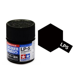 Tamiya Colour Lacquer Paint LP-5 Semi-gloss Black