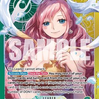 One Piece: Shirahoshi [Alternate Art] OP11-022 One Piece Fist of Divine Speed