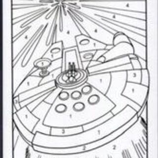 Topps Star Wars: Chrome 2025 - Millennium Falcon #CP-17 By The Numbers