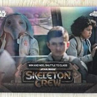 Topps Star Wars: Chrome 2025 - Wim And Neel Shuttle To Class #SC-3 Skeleton Crew