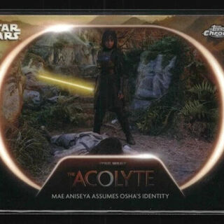 Topps Star Wars: Chrome 2025 Mae Aniseya Assumes Oshas Identity #AC-13 The Acolyte