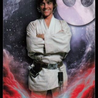 Topps Star Wars: Chrome 2025 - Luke Skywalker #CE-36 Super Box Variation
