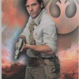 Topps Star Wars: Chrome 2025 - Poe Dameron #145 Rainbow Refractor