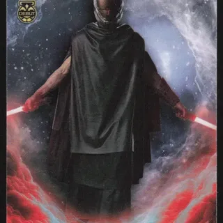 Topps Star Wars: Chrome 2025 - The Stranger #CE49 Super Box Variation Debut