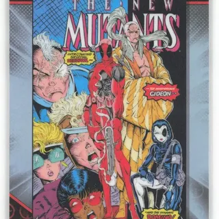 Topps Deadpool: Chrome 2025 Cover Stars - The New Mutants #98 #CS-29