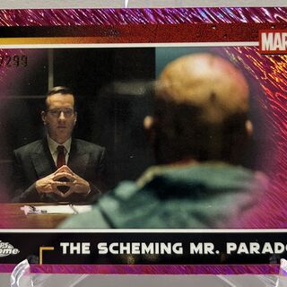 Topps Deadpool: Chrome 2025 - The Scheming Mr. Paradox #56 Pink Shimmer #079/299