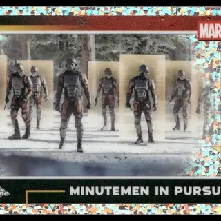 Topps Deadpool: Chrome 2025 - Minutemen In Pursuit #49 Mini Diamonds