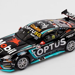 Ford Mustang GT #25 Mobil 1 Optus Racing 2024 Vailo Adelaide 500 Exclusive Edition - Authentic Collectables 1/18