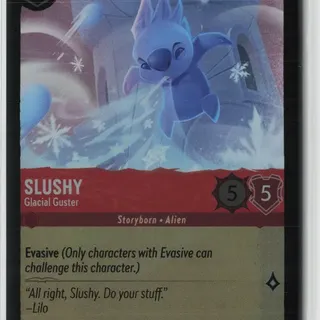 Disney Lorcana: Winterspell UNCOMMON FOIL Slushy - Glacial Guster #119/204