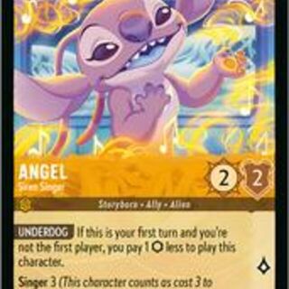 Disney Lorcana: Winterspell UNCOMMON Angel - Siren Singer #25/204