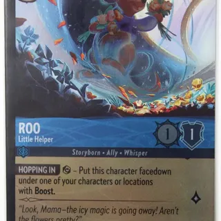 Disney Lorcana: Winterspell UNCOMMON FOIL Roo - Little Helper #137/204