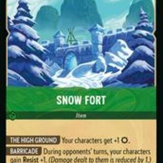 Disney Lorcana: Winterspell UNCOMMON Snow Fort #98/204