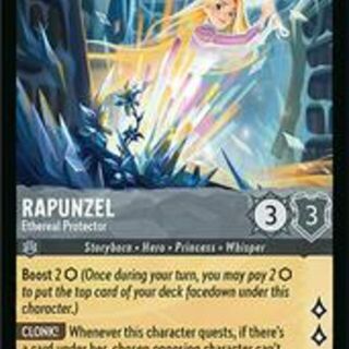 Disney Lorcana: Winterspell RARE Rapunzel - Ethereal Protector #171/204