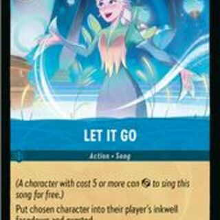 Disney Lorcana: Winterspell RARE Let It Go #163/204