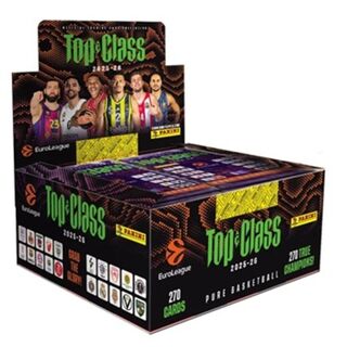 Panini Top Class 2025-26 Pure Basketball EuroLeague Official Card Collection - Box