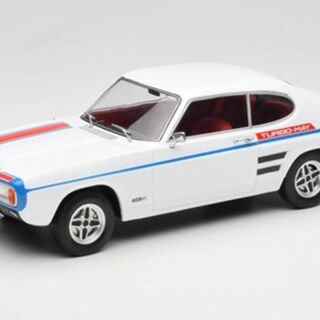 1970 Ford Capri Mk.I GT White - Model Car Group 1/18
