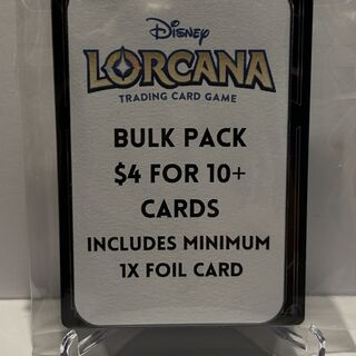 Disney Lorcana Bulk Pack