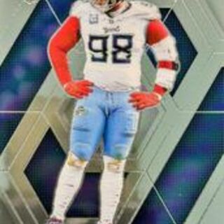 NFL 2025 Panini Mosaic: Titans - Jeffery Simmons #81