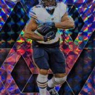 NFL 2025 Panini Mosaic: Bears - D'Andre Swift #213 Mosaic Reactive Purple