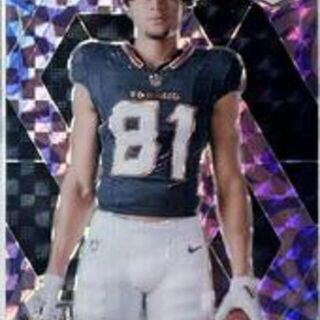 NFL 2025 Panini Mosaic: Texans - Jayden Higgins #286 Mosaic Reactive Purple Rookie
