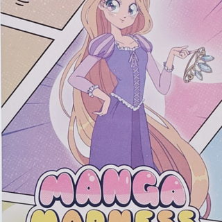 Topps Disney Neon: Manga Madness - Rapunzel #MM-13