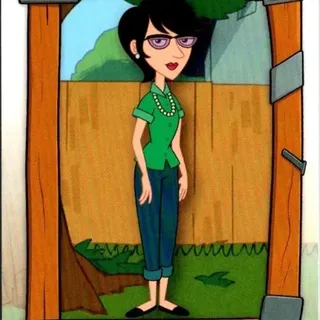 Topps Disney Neon: Phineas And Ferb - Charlene Doofenshmirtz #P&F-13